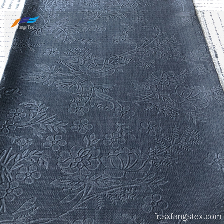 Tissu Abaya 100% polyester en lin britannique en relief 3D