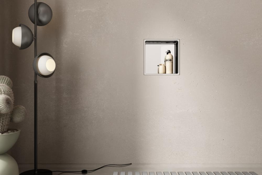 Stainless steel built-in niches