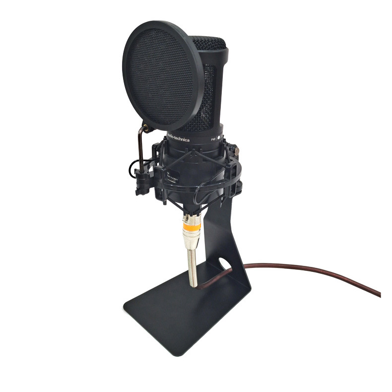 Adjustable Mini Mic Desktop Stand For Recording Condenser Broadcasting Microphone