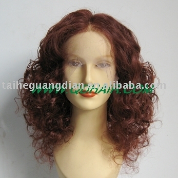 synthetic lace wig