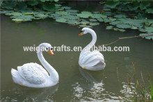 resin swan crafts , resin folk crafts