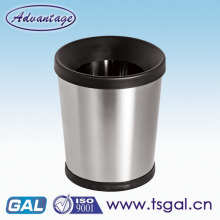 Stainless kitchen trash can