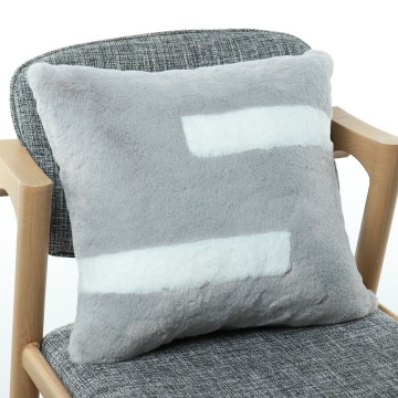40/45/50cm High Quality European Plush Pillow Case Wool Cushion Cover Faux Fur Sofa Bed Pillowcase Cover Christmas Pillow Cover