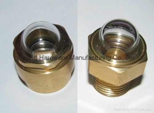 NPT 1/2" Dome shaped Oil level Sight Glass