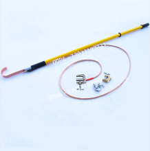 U-Shaped Copper Hook High Quality Foam Filled Fiberglass Static Discharge Stick