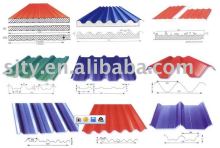 colored roofing material