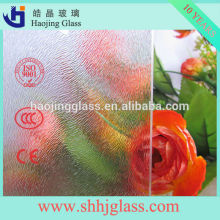 3-19mm Figured glass /Pattern glass/Obscured glass