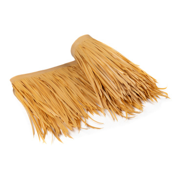 Wholesale Eco-friendly Fireproof Nylon Hut Artificial Thatch Flame Retardant Thatch