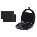 Eastommy hot selling 3 in 1 breakfast makers, wafleras, sandwich grill maker Non-stick Plate