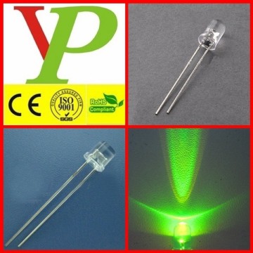 white green 5mm led light holder