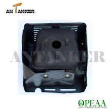 Gasoline small engine parts spare GX390 exhaust muffler