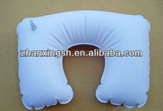 Flock PVC Air Neck Pillow