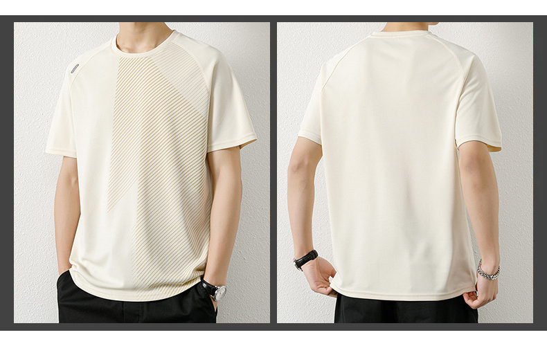Дышащая короткая футболка из сетки большого размера Large Size Mesh Breathable Short T-shirt