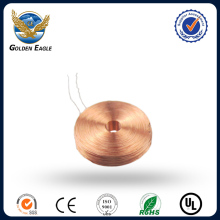 Enameled copper wire inductance coil winding copper coil