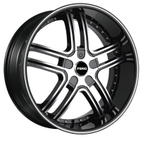 Larger size alloy wheel