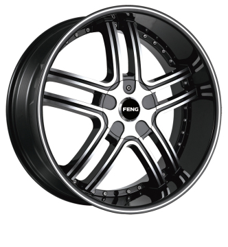 Larger size alloy wheel