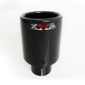 Carbon Fiber Universal Exhaust Tailpipes - Performance Muffler Tips
