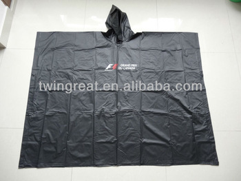 adult pvc raincoat