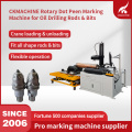 Dot Peen Rotary Marking Machine Split Lifting Bench for Oil Drilling Rods & Bits