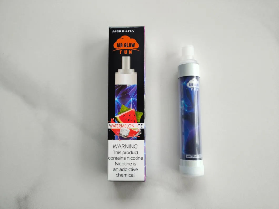 Disposable Device Air Glow Fun Vape Pen Battery Rechargeable 3000 Puffs 6ml E-Liquid Electronic Cigarette