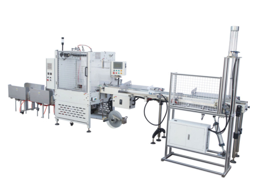 Paper cup packing machine 4 in 4 out