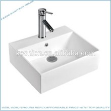 Ceramic sink quadrilateral art basin