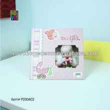 pink cheap photo paper frames for baby