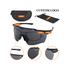 Custom Logo Factory Price UV400 Sports Sunglasses for Golfing and Cycling