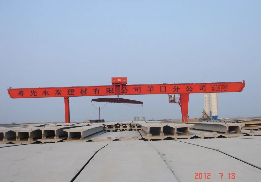 Shipyard Dockyard Marble Market Double Girder Gantry Crane