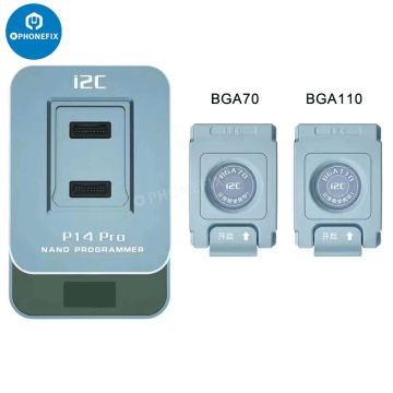 I2C P14 Pro Nand Programmer For iPhone 6S-13 Pro Max BGA70 BGA110 Nand Flash