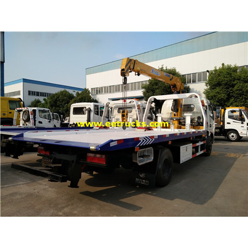 Dongfeng 6 Tôn kéo xe với Crane