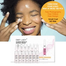 Best Organic Cosmetics Private Label Face Lift Repairing Serum Ampoule for Microneedling