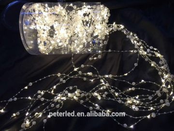 New product LED pearls light adapter operated light
