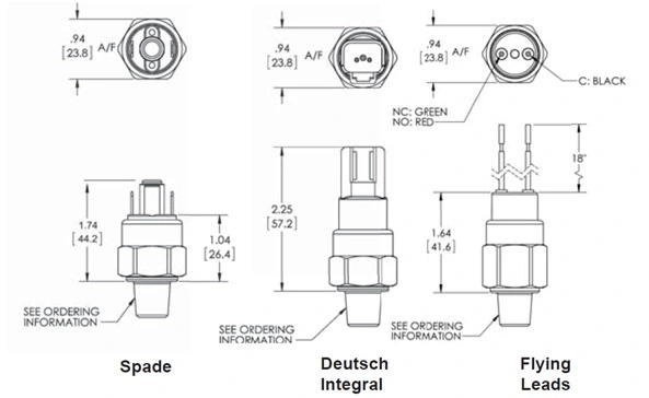 Adjustable Mechanical Low Pressure Switch P Series