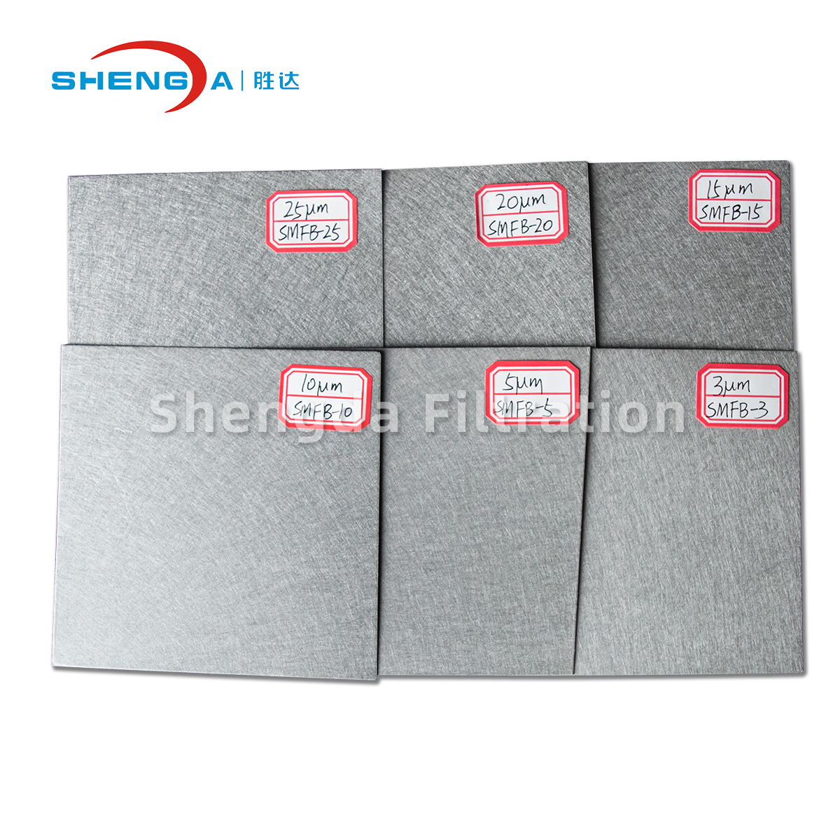 Metal fiber sintered felt