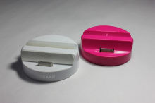 Portable Universal Apple Iphone Docking Station Pink / White For Iphone 4 / 5