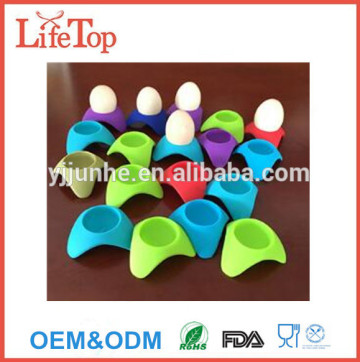 Stylishly Silicone Egg Cups Egg Holders for Boiled Eggs