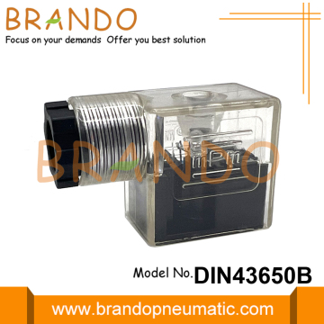 DIN 43650 Type B Solenoid Valve Coil Connector