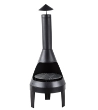 OL-F165 Outdoor Fire Pit Barbeque with Chimney