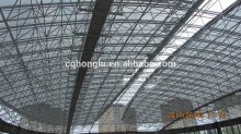 High quality structure steel light steel structure design space truss structure
