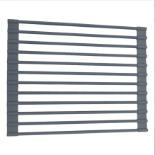 Foldable Dish Organizer Drain Basket for Kitchen Sink Shelving