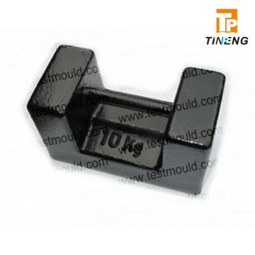 10kg OIML Standard M1 Lock Shape Grip Handle Cast Iron Test Weight/Weight Block