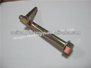 Sleeve anchor with hex flange blot