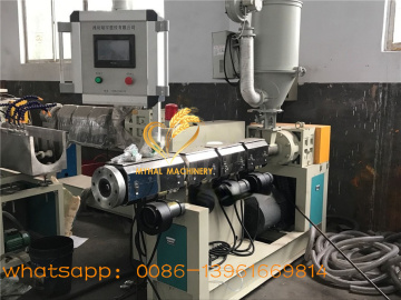 PVC suction hose extrusion machine