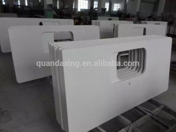 White Pearl Quartz Countertop,Kitchen Quartz Counter Top