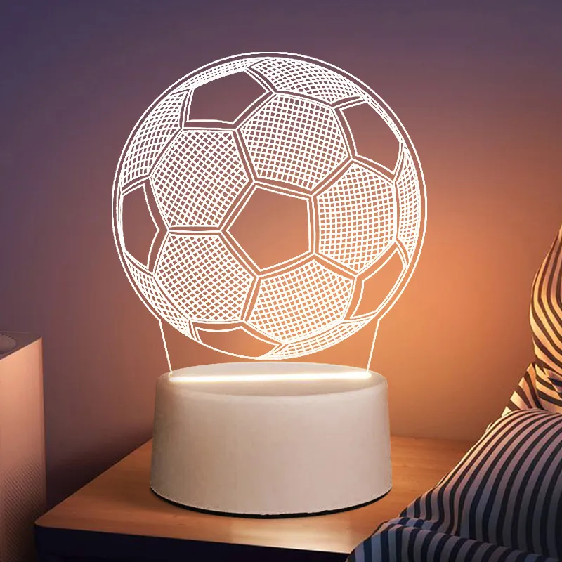3D Graduation Night Light - Creative Luminous Acrylic Lamp