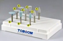 Dental Denture Polishing Kit for Porcelain