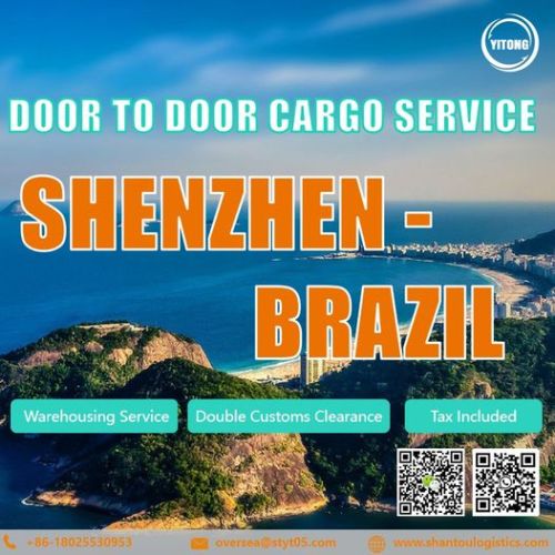 Service de fret DDU de Shenzhen au Brésil