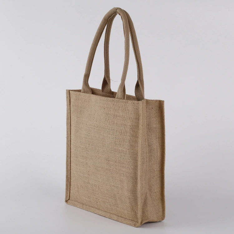 Durable Using Low Price Burlap Jute Bag Coffee Bag Jute Rope Bag with Customized Logo Grocery