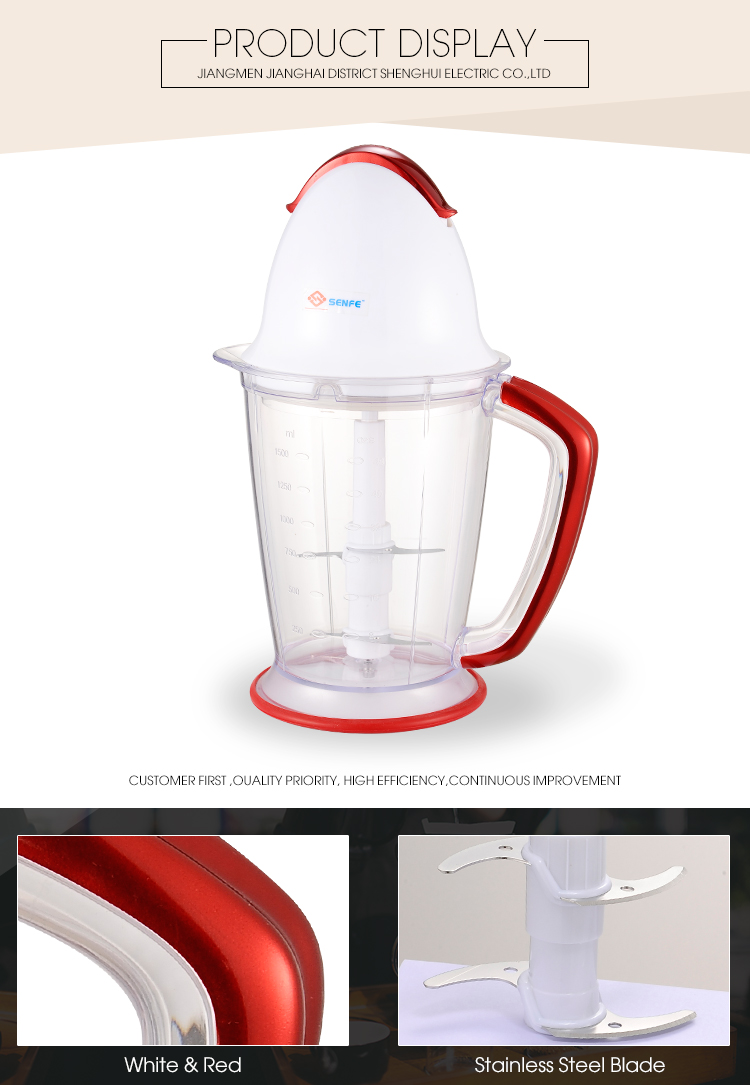 Low-noise High speed Good Quality Food Chopper